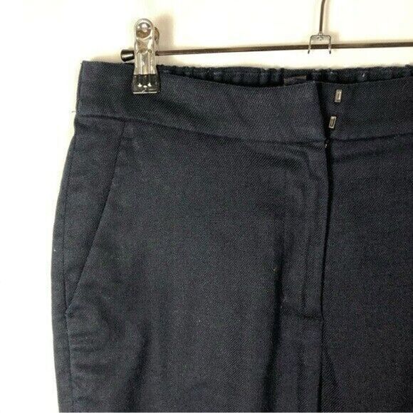 J. Crew Easy Pant Stretch Linen Navy Blue Pants 2 - Picture 4 of 4